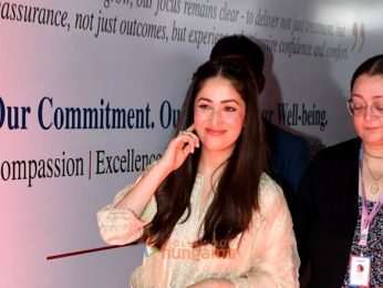 Photos: Yami Gautam Dhar snapped at hospital inauguration ceremony in Santacruz