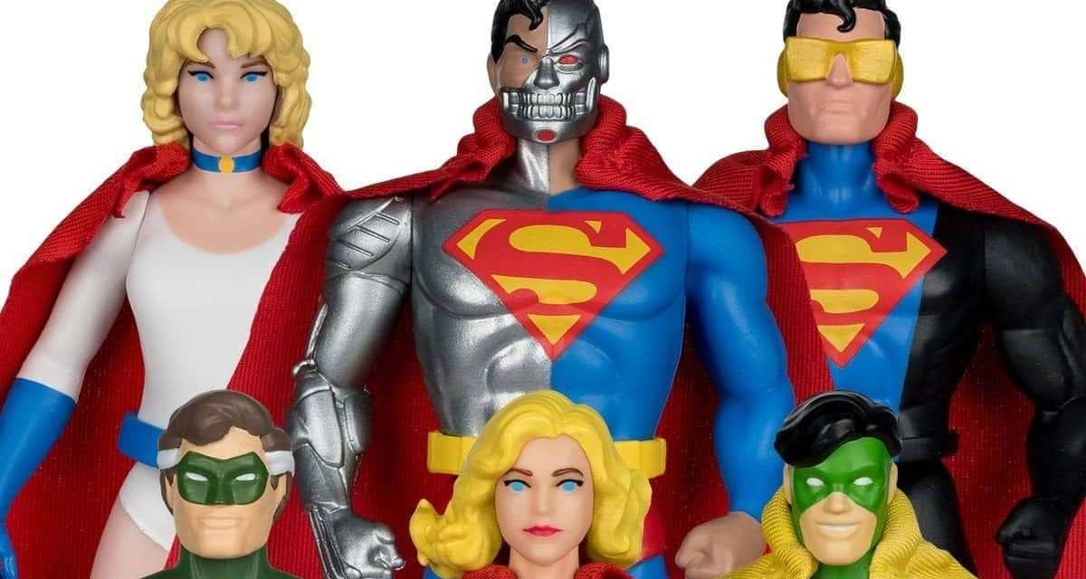 Power Girl, Supergirl, Cyborg Superman and more join McFarlane’s DC Super Powers action figure collection