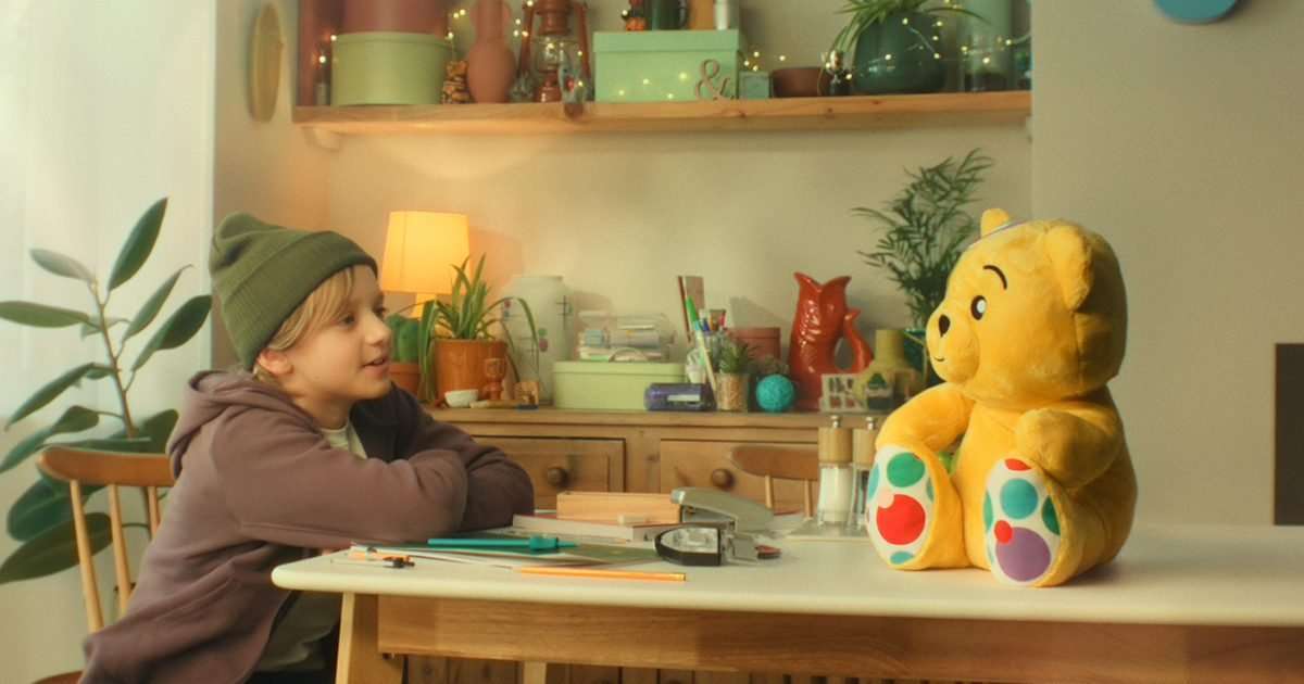 Pudsey speaks for very first time in powerful new campaign about urgent issue