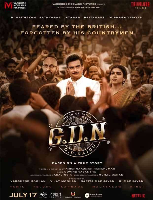 R. Madhavan unveils new poster and release date for GDN, his biopic on the Edison of India