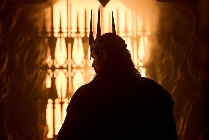 Sauron in the shadows.