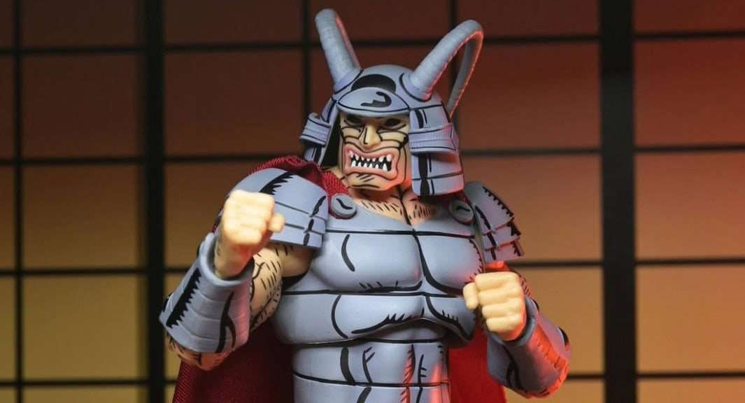 Savanti Romero dons his Warlord disguise for NECA’s new Teenage Mutant Ninja Turtles