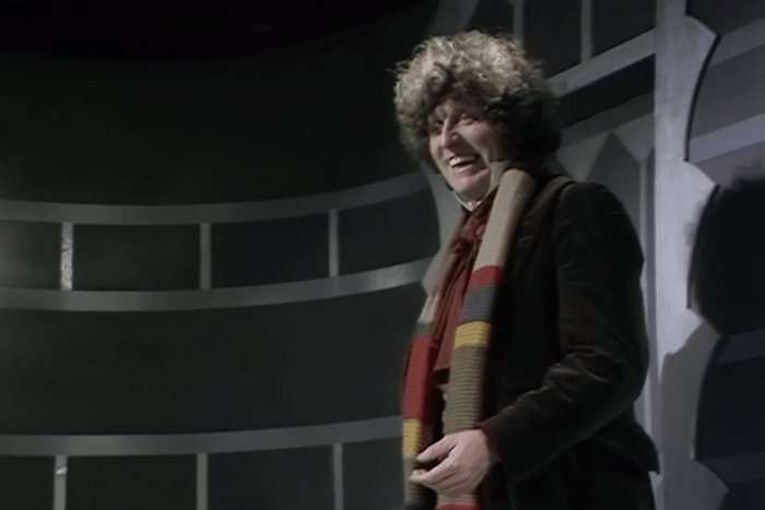 Tom Baker as the Fourth Doctor in Doctor Who serial The Robots of Death Tom Baker as the Fourth Doctor in Doctor Who serial The Robots of Death