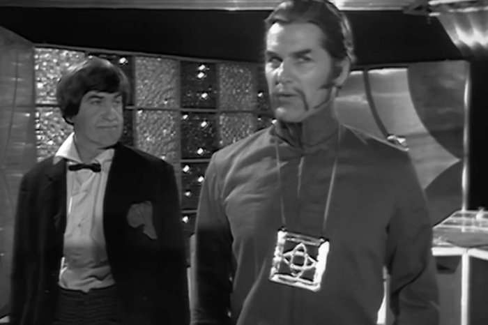A shot from Doctor Who serial The War Games A shot from Doctor Who serial The War Games