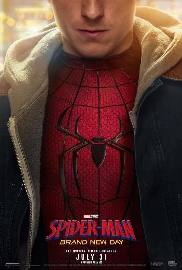 New Spider-Man 4 Poster & Video Show Practical Effects in Tom Holland's MCU Return