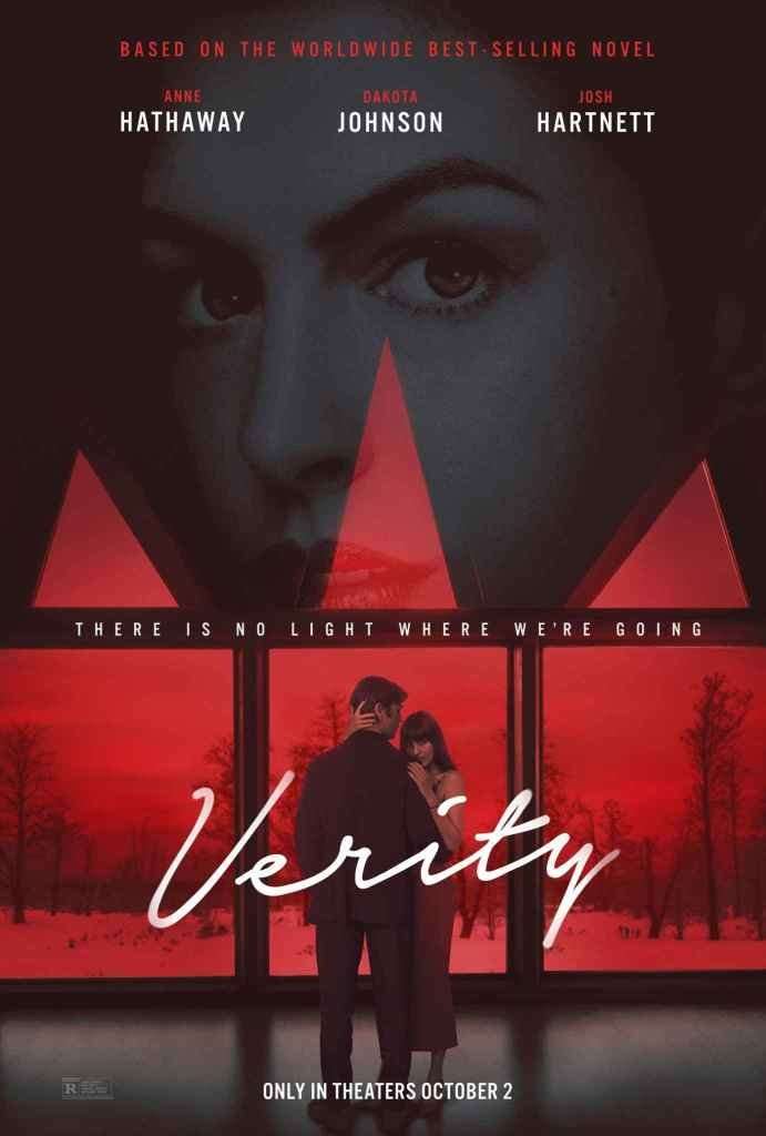 Anne Hathaway & Dakota Johnson Steamy Thriller Movie Verity Gets Eerie Poster