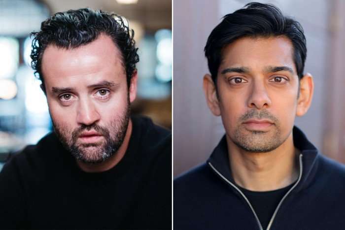 Headshots of Daniel Mays and Amit Shah put side by side.