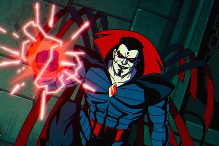 Mr Sinister with glowing red fists in X-Men 97.