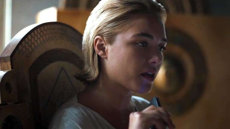 Florence Pugh as Princess Irulan in Dune 2