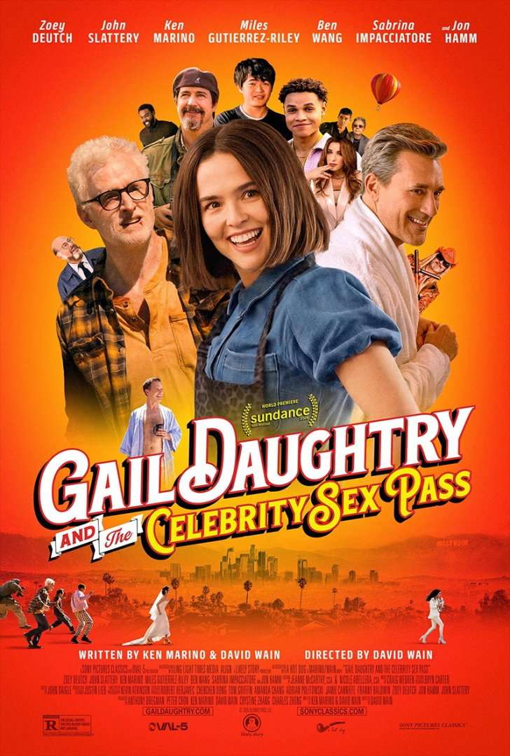 Gail Daughtry and the Celebrity Sex Pass Poster