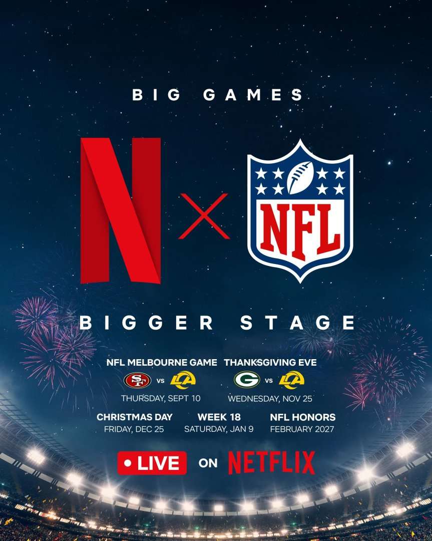 Netflix Nfl Poster English