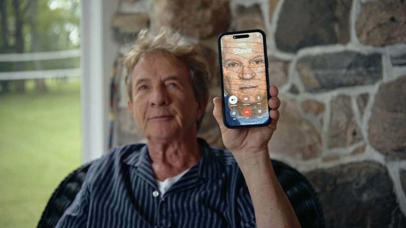 Steve Martin On Phone Marty Documentary