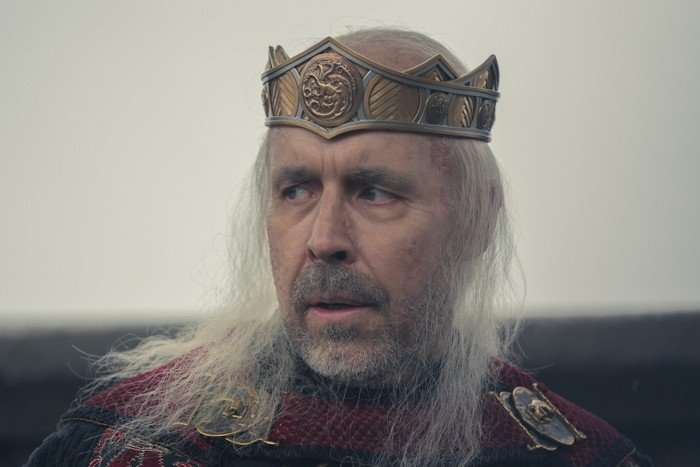 House of the Dragon Paddy Considine as King Viserys Targaryen in House of the Dragon
