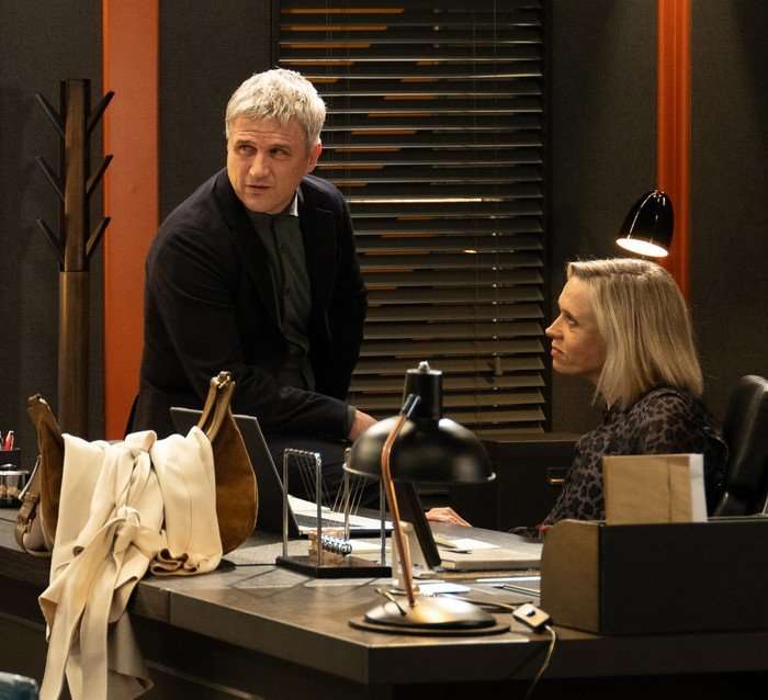 15_06_emm_caleb_ruby_02 Caleb and Ruby chat in his office in a scene from Emmerdale