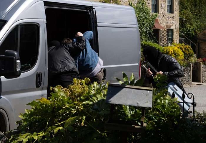 19_06_emm_lewis_03 Masked men bundle Lewis into the back of a van in Emmerdale
