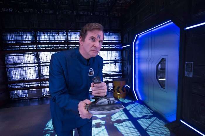 Arnold Rimmer (CHRIS BARRIE) in Red Dwarf