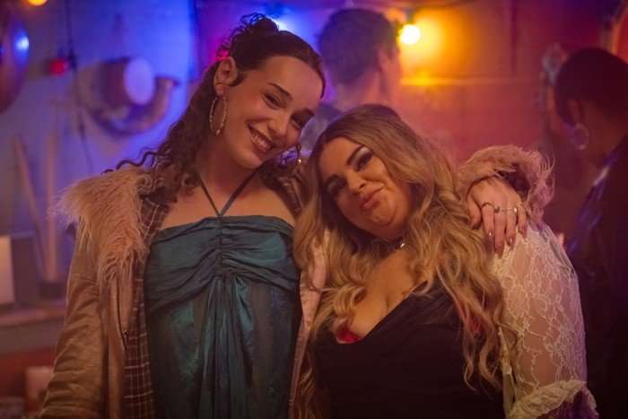 Zee and Beryl in a scene from TipToe