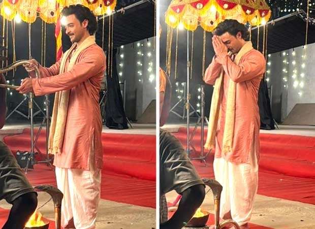 Aayush Sharma shoots next action film in Varanasi; actor spotted with his mother at the city&rsquo;s iconic ghats