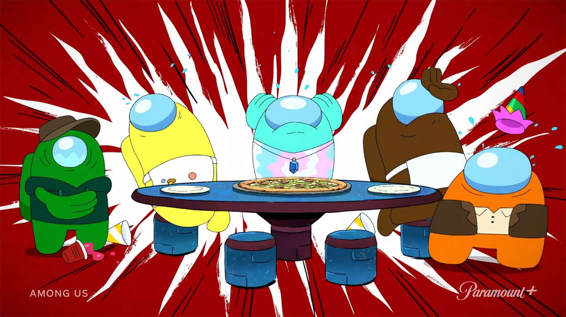 Amusing Trailer for Animated Series 'Among Us' Following Crewmates | FirstShowing.net