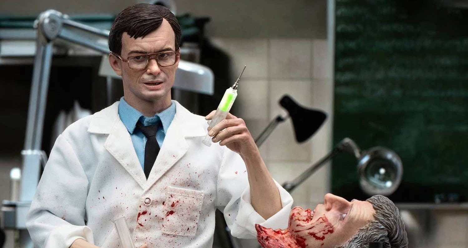 Doctor Herbert West and Doctor Carl Hill Re-Animator sixth scale figures officially unveiled
