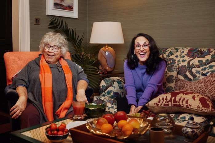 Miriam Margolyes and Lesley Joseph.