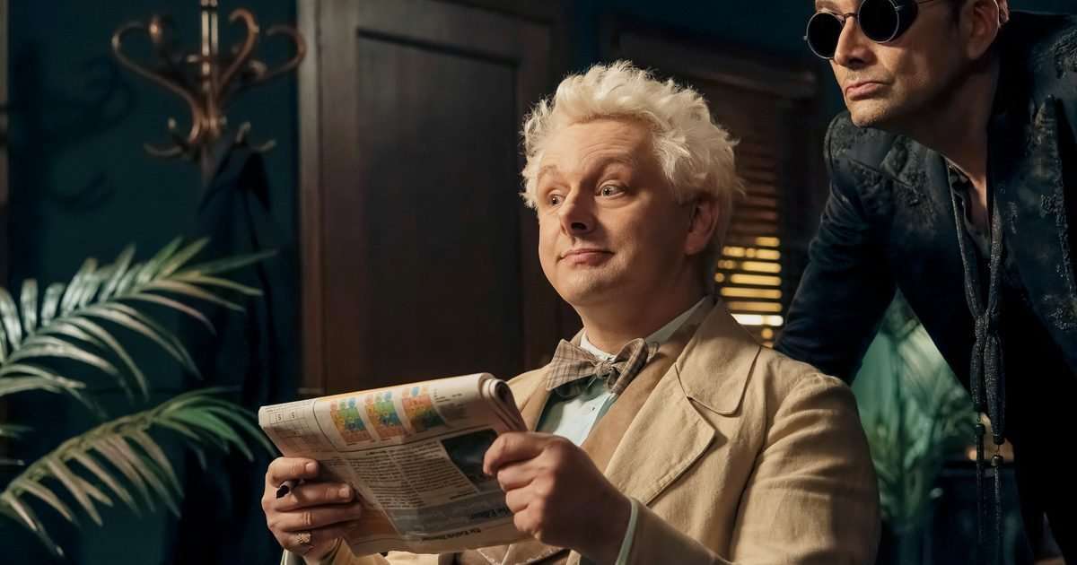 Good Omens favourite Michael Sheen tears up about show's finale in new behind-the-scenes video