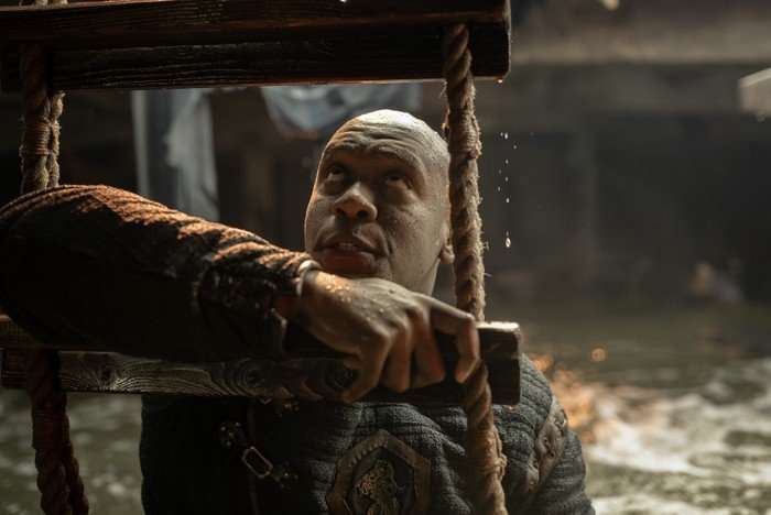 Abubakar Salim as Alyn of Hull in House of the Dragon season 3 Abubakar Salim as Alyn of Hull in House of the Dragon season 3