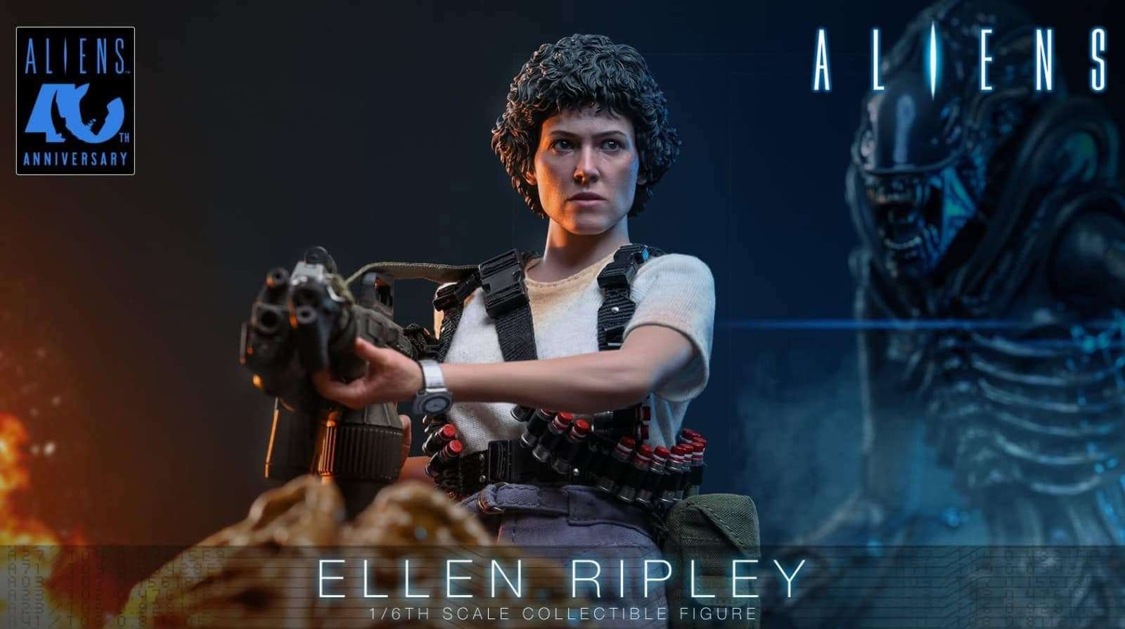 Hot Toys celebrates Aliens 40th anniversary with Ellen Ripley sixth scale figure