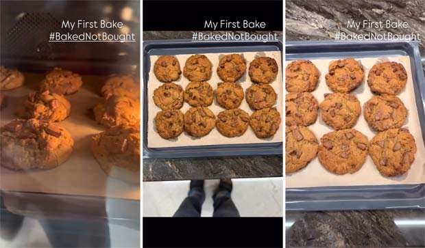 Jr NTR surprises fans with his first-ever baking attempt; actor shows off homemade chocolate chip cookies