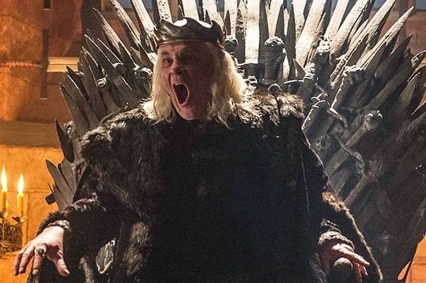 King Aerys Targaryen Game of Thrones David Rintoul as Mad King Aerys II Targaryen in Game of Thrones.