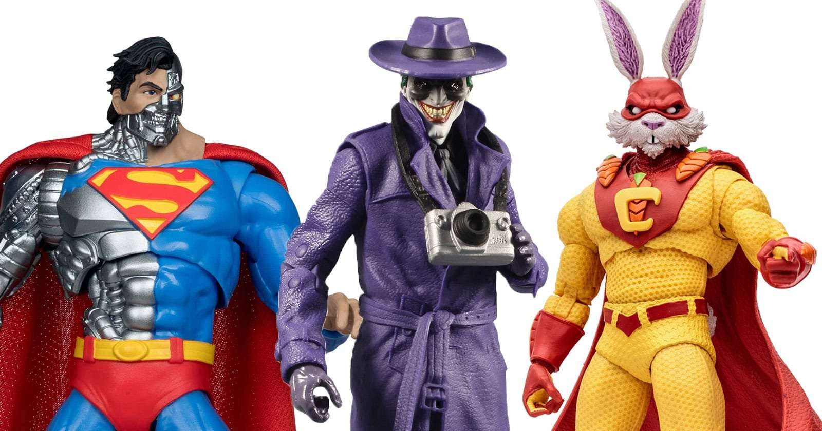 McFarlane Toys unveils new DC Multiverse Vault Collection action figures