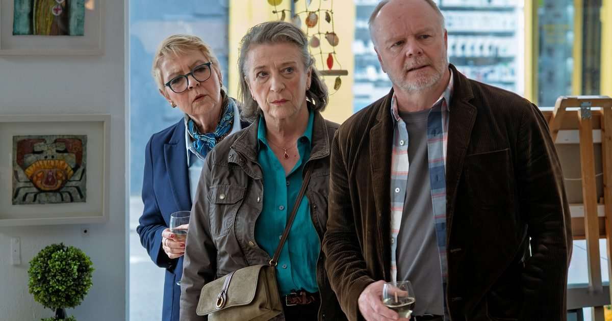 Men Behaving Badly and Only Fools and Horses legends star in first look at 'dark tale of village life'