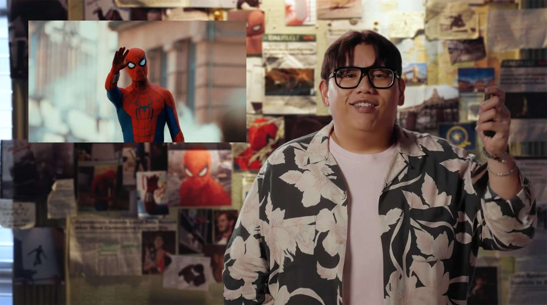 Ned Introduces 'Spidey Tracker' Site - Connected to 'Brand New Day' | FirstShowing.net