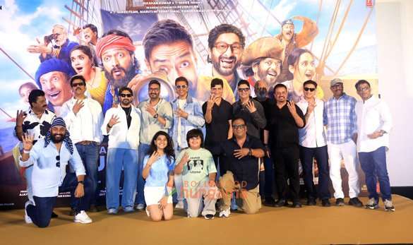 Photos: Ajay Devgn, Arshad Warsi, Jaaved Jaaferi and others grace the trailer launch of Dhamaal 4 at Imagicaa