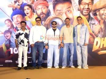 Photos: Ajay Devgn, Arshad Warsi, Jaaved Jaaferi and others grace the trailer launch of Dhamaal 4 at Imagicaa