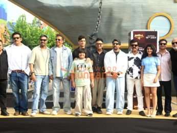 Photos: Ajay Devgn, Arshad Warsi, Jaaved Jaaferi and others grace the trailer launch of Dhamaal 4 at Imagicaa