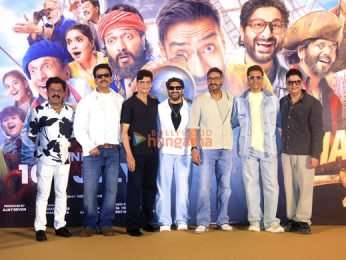 Photos: Ajay Devgn, Arshad Warsi, Jaaved Jaaferi and others grace the trailer launch of Dhamaal 4 at Imagicaa