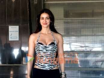 Photos: Akshay Kumar, Disha Patani, Suniel Shetty, Arshad Warsi and others snapped promoting their film Welcome To The Jungle in Juhu