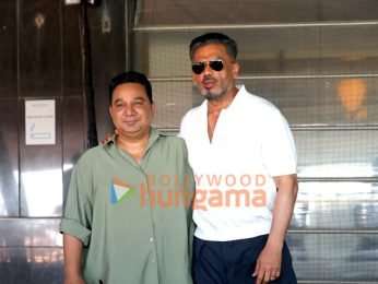 Photos: Akshay Kumar, Disha Patani, Suniel Shetty, Arshad Warsi and others snapped promoting their film Welcome To The Jungle in Juhu