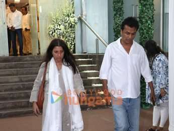 Photos: Anil Kapoor, Hema Malini, Sajid Nadiadwala, Anu Malik and others attend late Pahlaj Nihalani's prayer meet