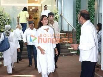Photos: Anil Kapoor, Hema Malini, Sajid Nadiadwala, Anu Malik and others attend late Pahlaj Nihalani's prayer meet
