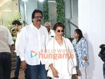 Photos: Anil Kapoor, Hema Malini, Sajid Nadiadwala, Anu Malik and others attend late Pahlaj Nihalani's prayer meet