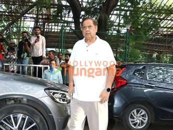 Photos: Anil Kapoor, Hema Malini, Sajid Nadiadwala, Anu Malik and others attend late Pahlaj Nihalani's prayer meet