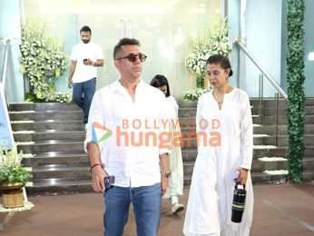 Photos: Anil Kapoor, Hema Malini, Sajid Nadiadwala, Anu Malik and others attend late Pahlaj Nihalani's prayer meet