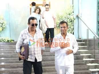 Photos: Anil Kapoor, Hema Malini, Sajid Nadiadwala, Anu Malik and others attend late Pahlaj Nihalani's prayer meet