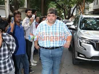 Photos: Anil Kapoor, Hema Malini, Sajid Nadiadwala, Anu Malik and others attend late Pahlaj Nihalani's prayer meet