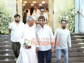 Photos: Anil Kapoor, Hema Malini, Sajid Nadiadwala, Anu Malik and others attend late Pahlaj Nihalani's prayer meet
