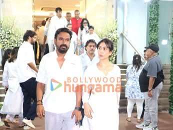 Photos: Anil Kapoor, Hema Malini, Sajid Nadiadwala, Anu Malik and others attend late Pahlaj Nihalani's prayer meet
