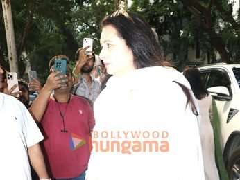 Photos: Anil Kapoor, Hema Malini, Sajid Nadiadwala, Anu Malik and others attend late Pahlaj Nihalani's prayer meet