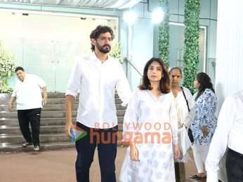 Photos: Anil Kapoor, Hema Malini, Sajid Nadiadwala, Anu Malik and others attend late Pahlaj Nihalani's prayer meet